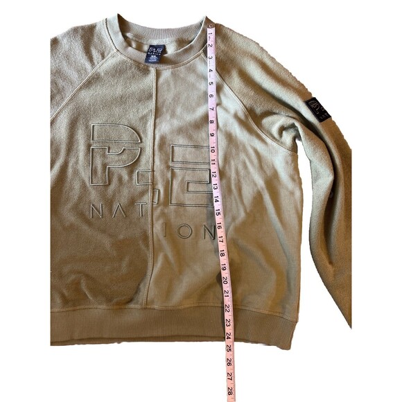 Woman’s PE Nation observation sweatshirt in sage Medium $149 - Picture 8 of 9